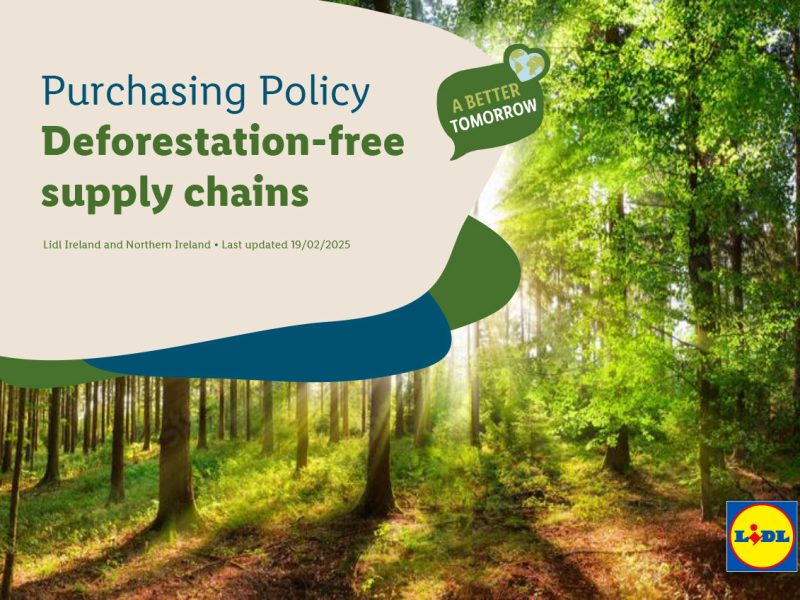 Purchasing Policy for Supply Chains Free From Deforestation and Land Conversion