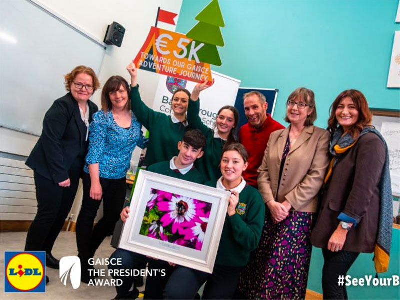 Bailieborough Community School Selected As Lidl Ireland x Gaisce #SeeYourBees Grand Prize Winner